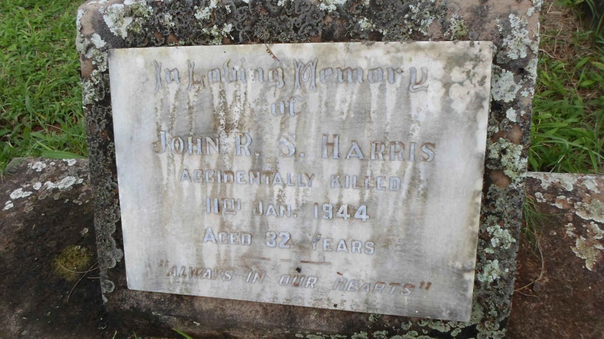HARRIS John R.S. -1944