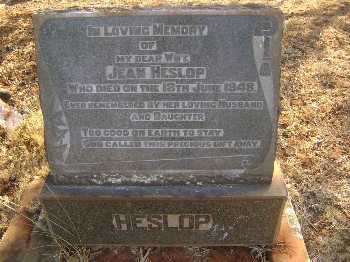 HESLOP Jean -1948