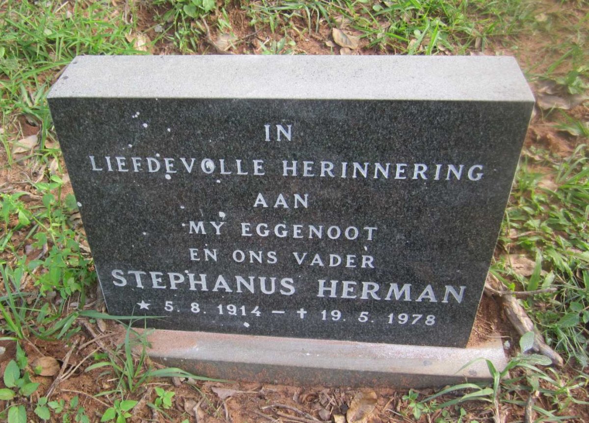 HERMAN Stephanus 1914-1978