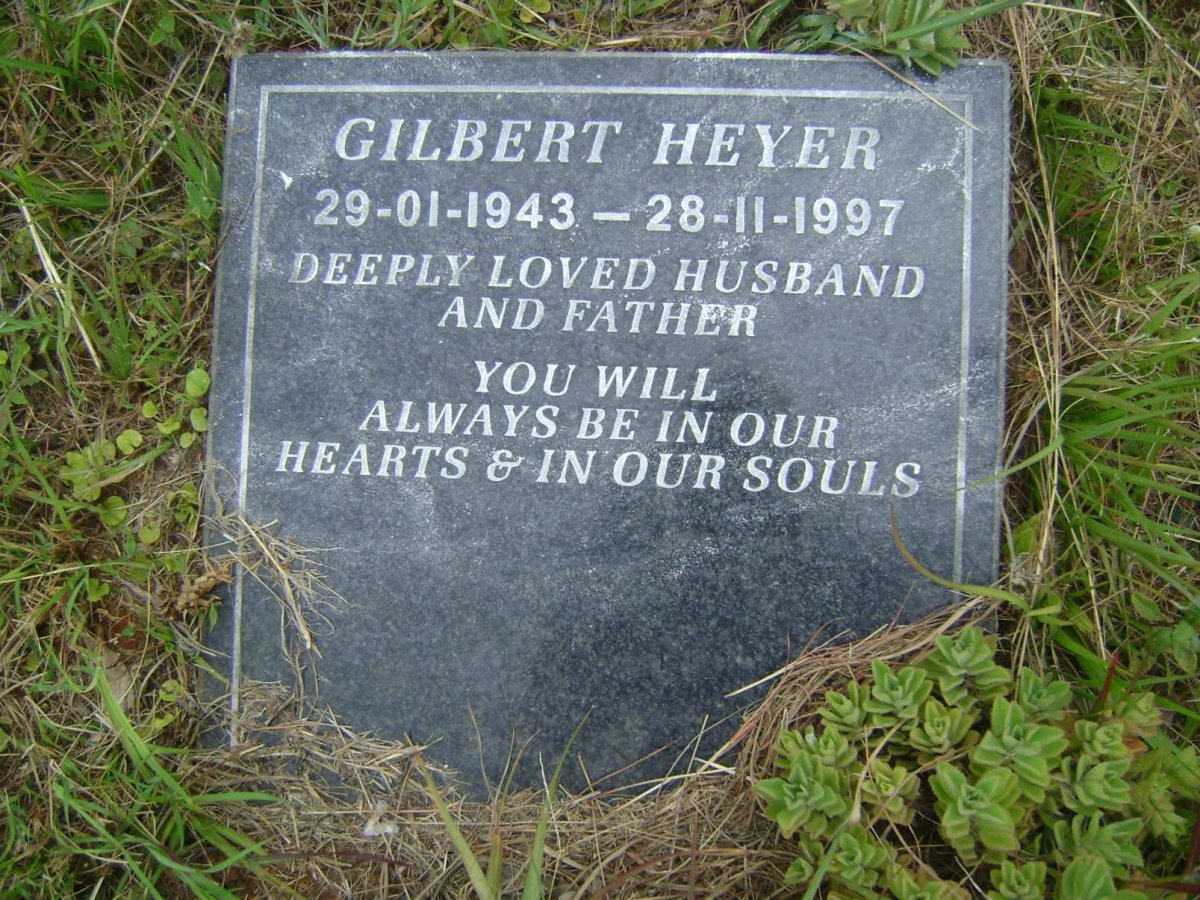 HEYER Gilbert 1943-1997