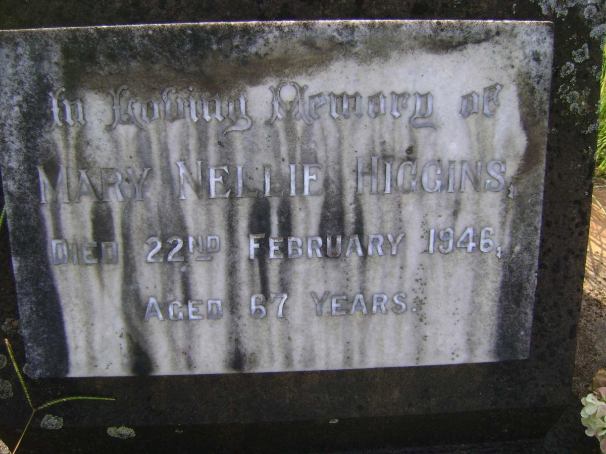HIGGINS Mary Nellie -1946