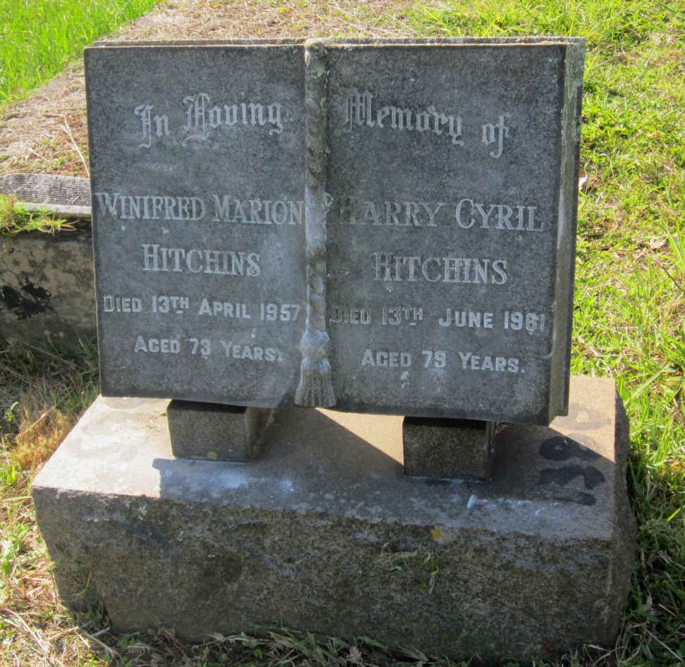 HITCHINS Harry Cyril -1961 &amp; Winifred Marion -1957