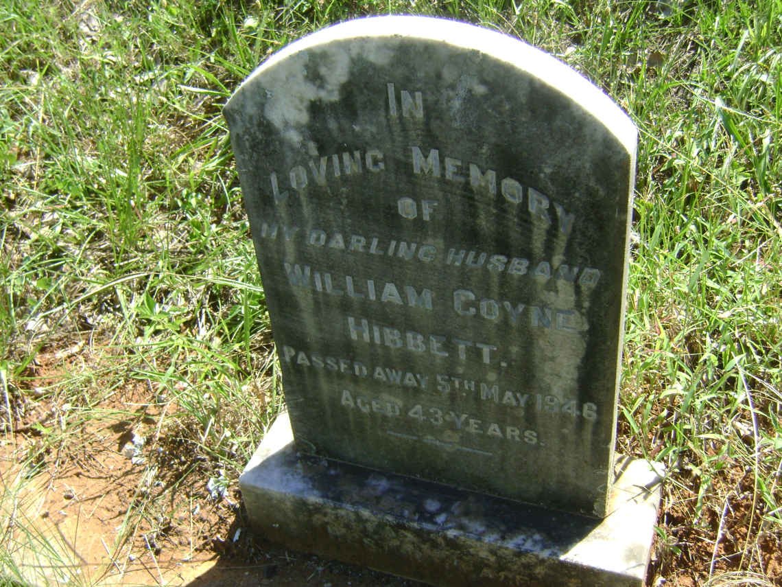 HIBBETT William Coyne -1946