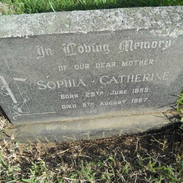HUNTLEY Sophia Catherine 1899-1967
