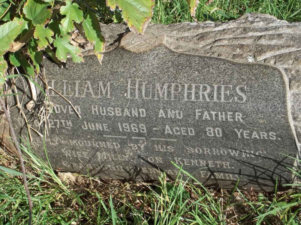 HUMPHRIES William -1969