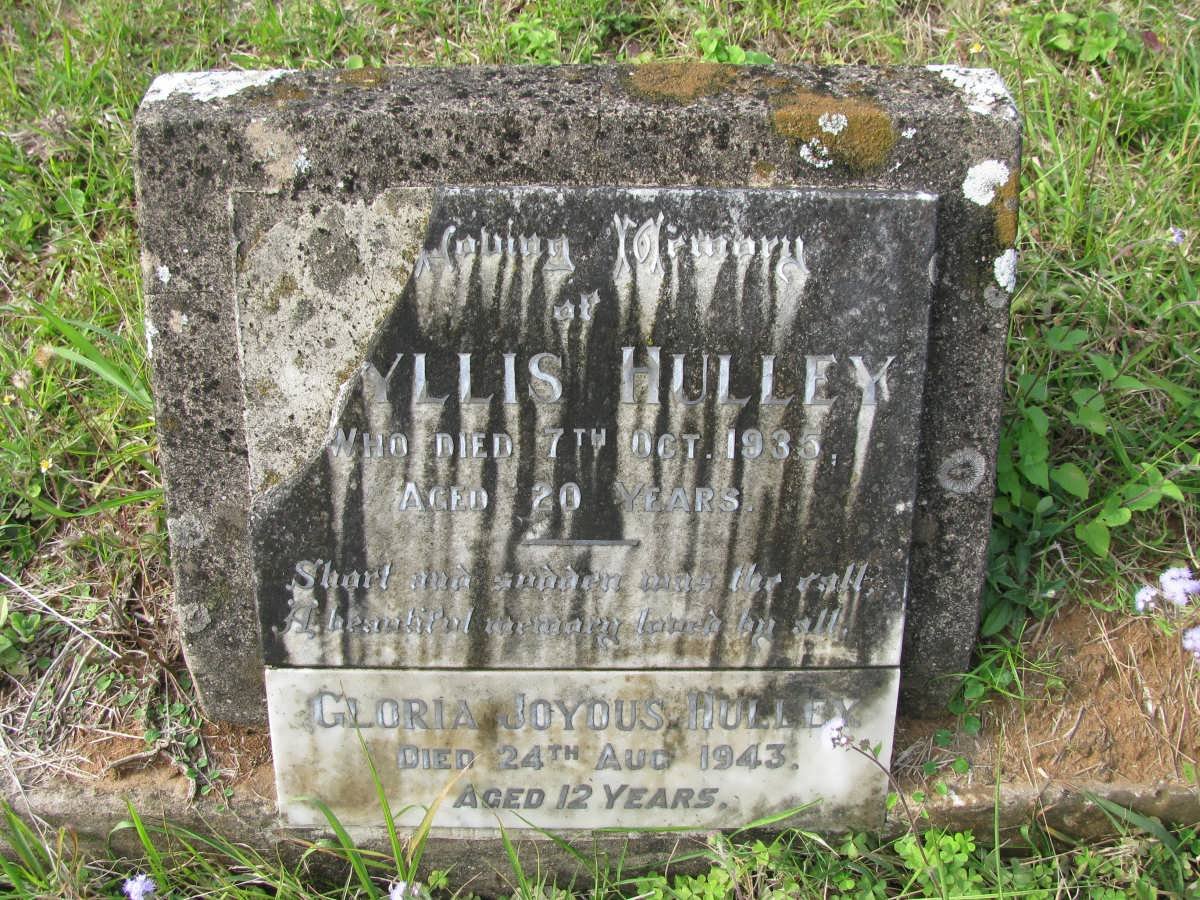 HULLEY Phyllis -1935 :: HULLEY Gloria Joyous -1943