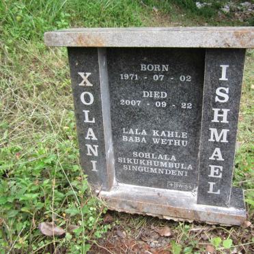 ISHMAEL Xolani 1971-2007