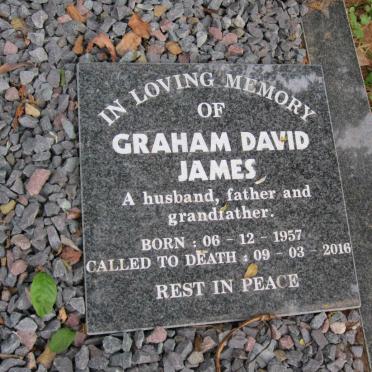 JAMES Graham David 1957-2016