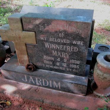 JARDIM Winnefred Mary 1898-1985