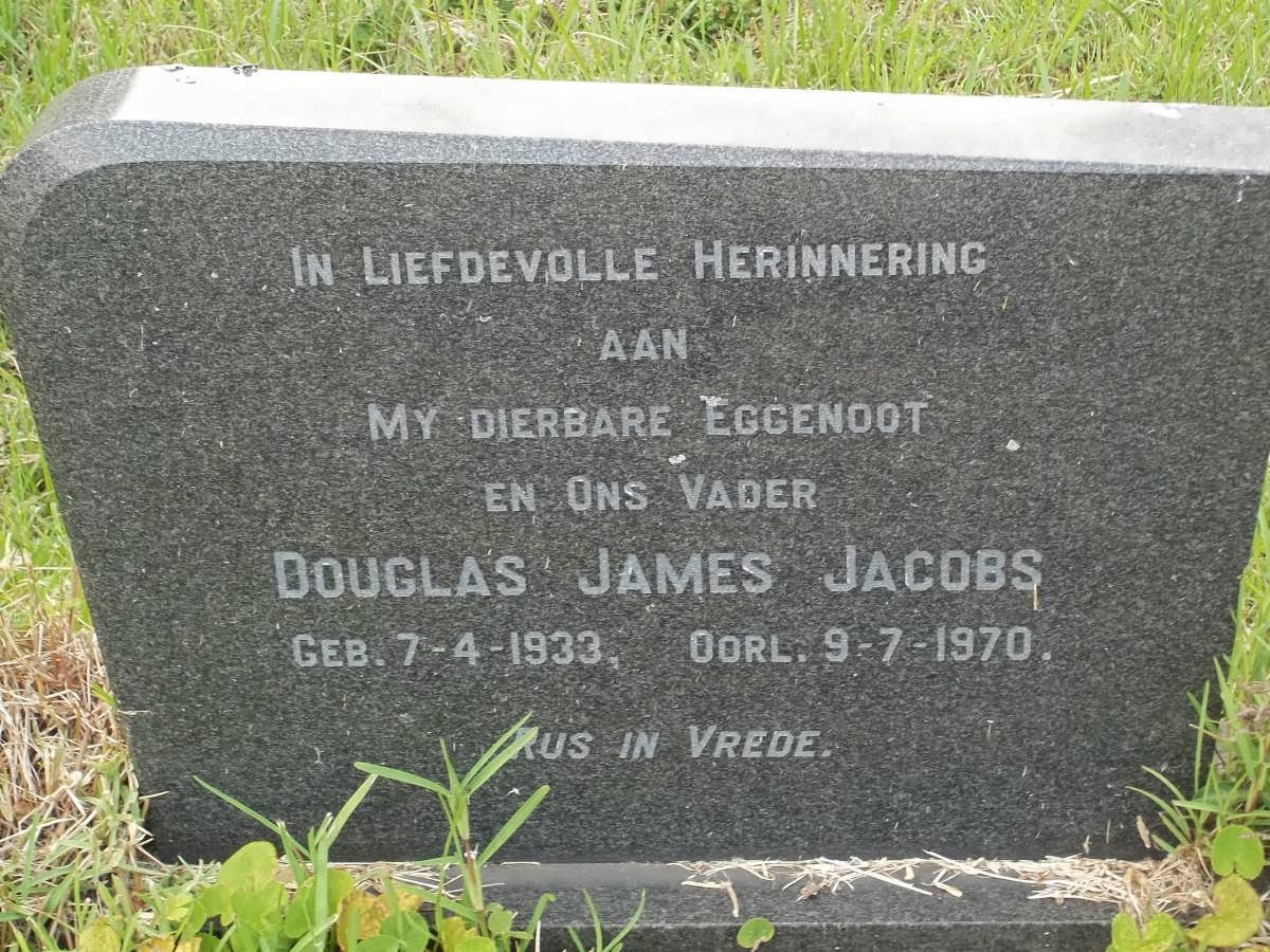 JACOBS Douglas James 1933-1970