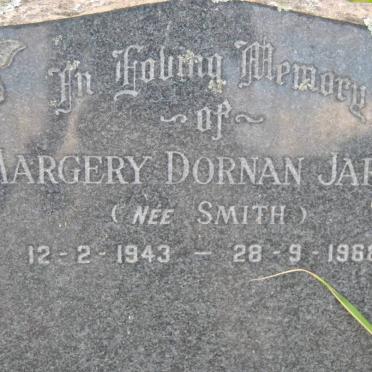 JARVIS Margery Dornan nee SMITH 1943-1968