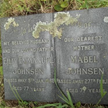 JOHNSEN Eiliv Emmanuel -1968 &amp; Mabel -1970