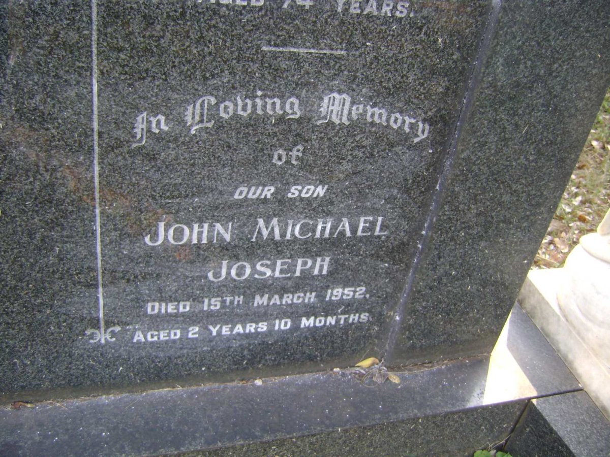 JOSEPH John Michael -1952
