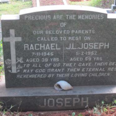 JOSEPH J.L. -1952 &amp; Rachael -1945