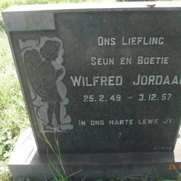 JORDAAN Wilfred 1949-1957