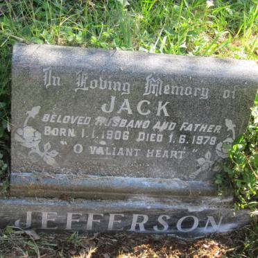 JEFFERSON Jack 1906-1978