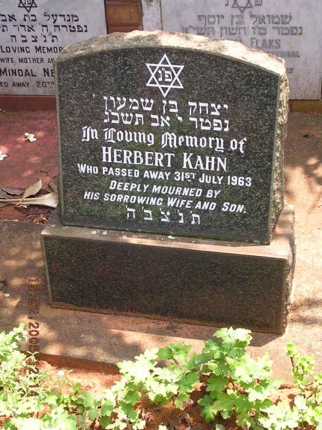 KAHN Herbert -1963