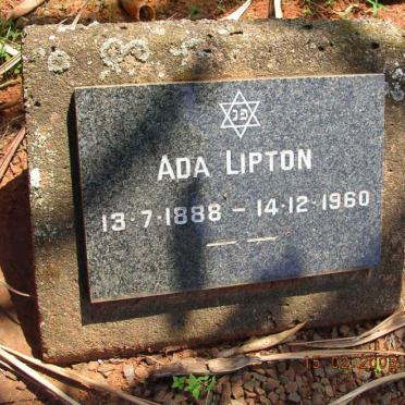 LIPTON Ada 1888-1960