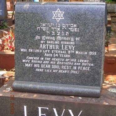 LEVY Arthur -1958