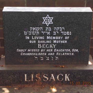 LISSACK Becky