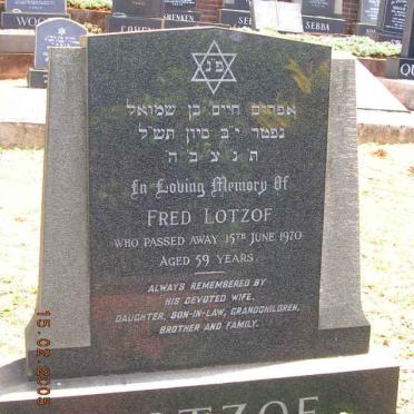 LOTZOF Fred -1970