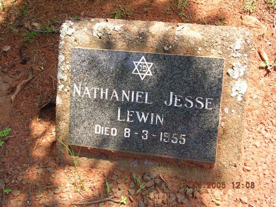 LEWIN Nathaniel Jesse -1955