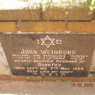 WEINRONK John -1954
