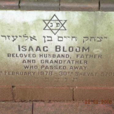 BLOOM Isaac -1978