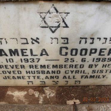 COOPER Pamela 1937-1989