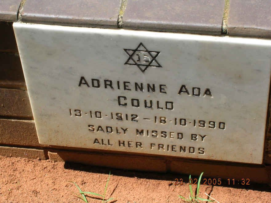GOULD Adrienne Ada 1912-1990