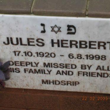 HERBERT Jules 1920-1998