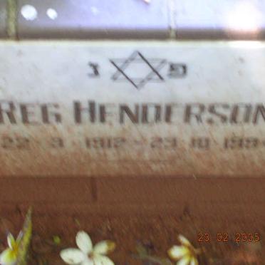 HENDERSON Reg 1912-1994?