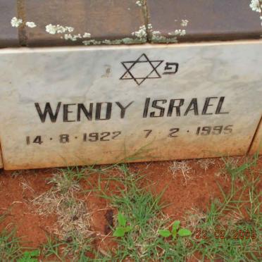 ISRAEL Wendy 1922-1995