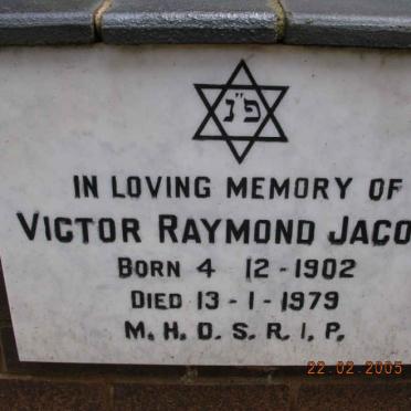 JACOBS Victor Raymond 1902-1979