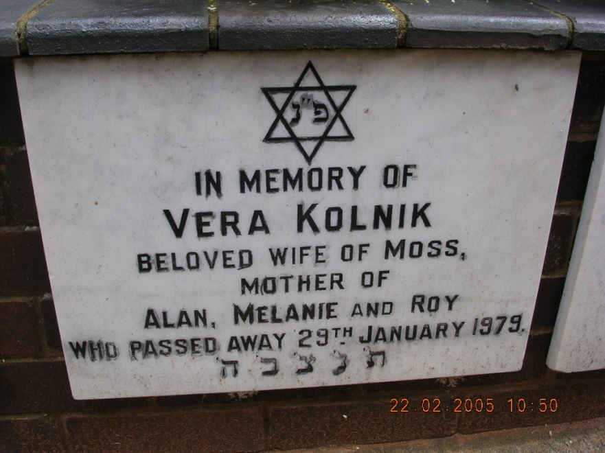 KOLNIK Vera -1979