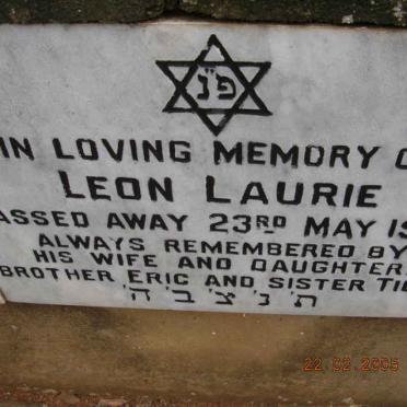 LAURIE Leon -1982