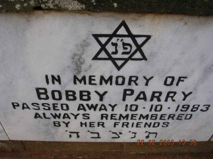 PARRY Bobby -1983