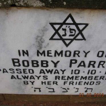 PARRY Bobby -1983