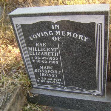 KAST Marc Rossfort 1917-2003 &amp; Rae Millicent Elizabeth 1922-1985 :: KAST Pamela Dawn -1952 :: KAST John, MATTHEWS 1984-1984