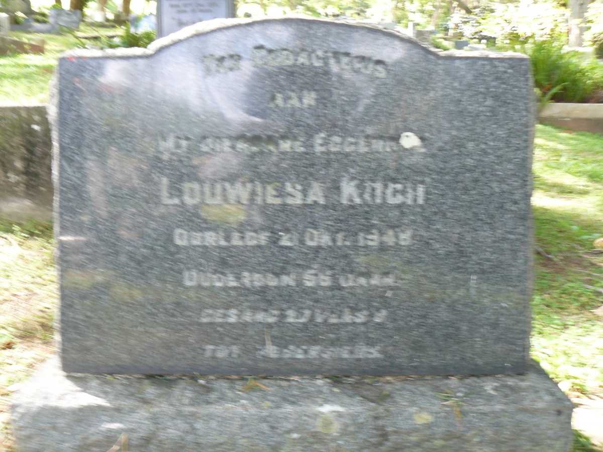 KOCH Louwiesa nee Botha -1948