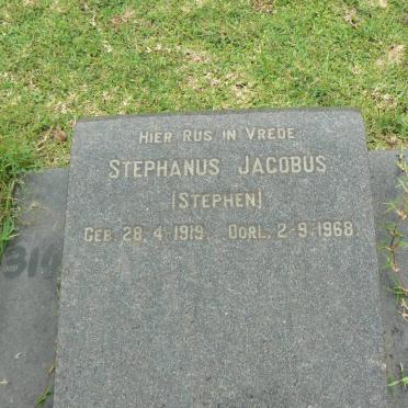 KRUGER Stephanus Jacobus 1919-1968