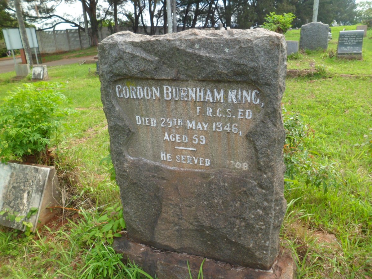 KING Gordon Burnham -1946