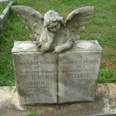 KINSMAN Hugh Pemberthy -1939 &amp; Lilian E. -1952