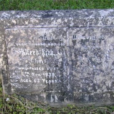 KIRK Alfred -1939  &amp; Annie -1978