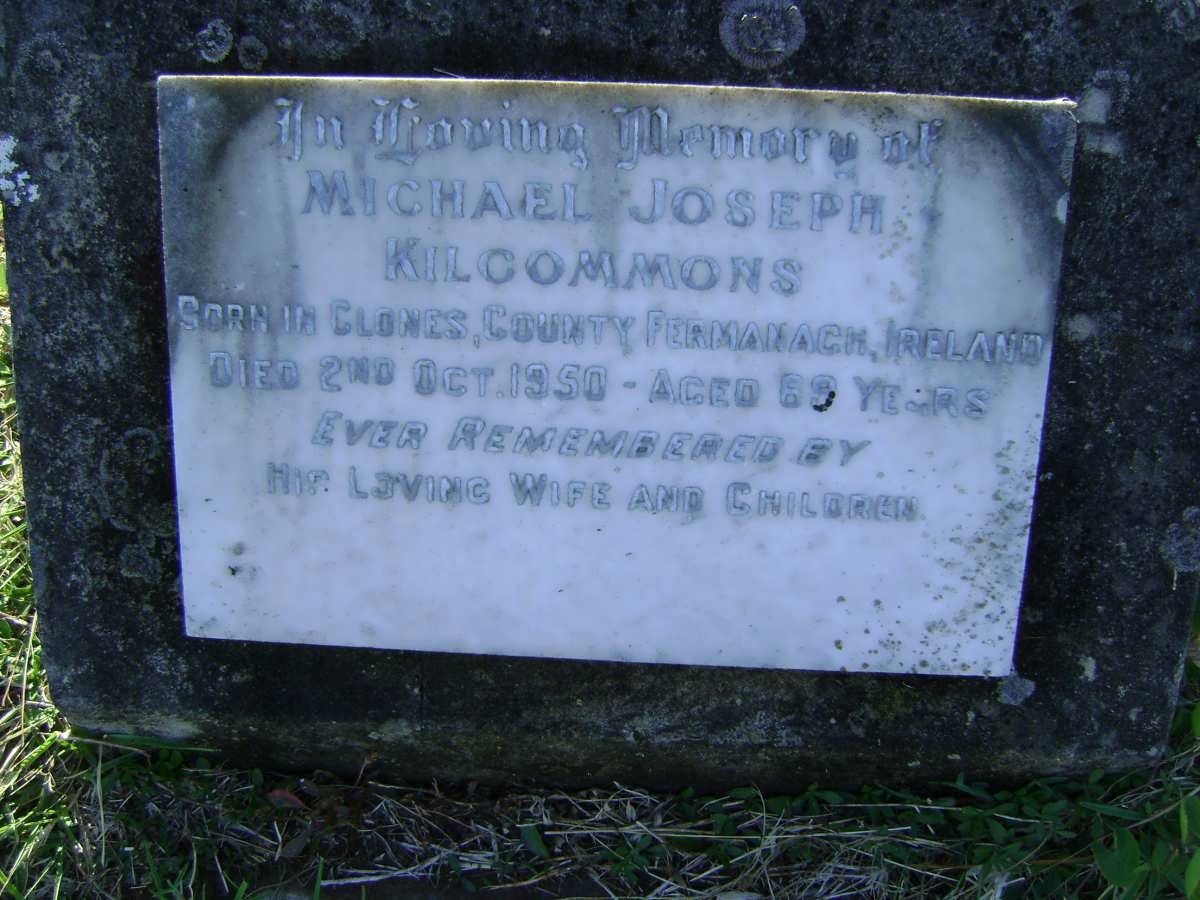 KILCOMMONS Michael Joseph -1950