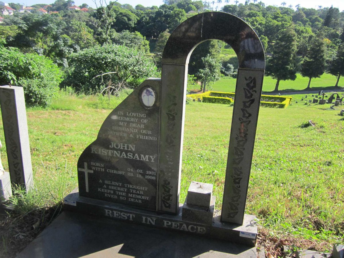 KISTNASAMY John 1931-1998