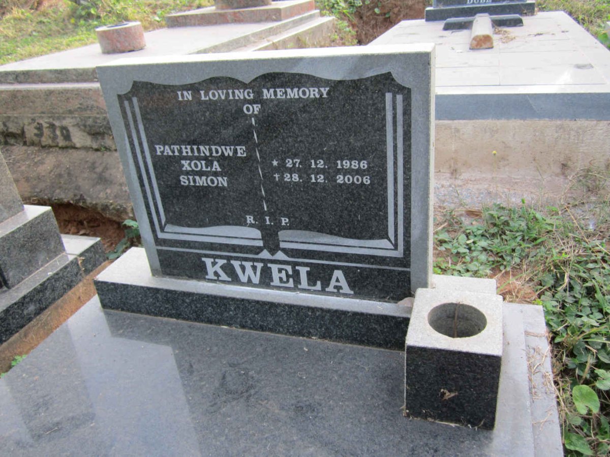 KWELA Pathindwe Xola Simon 1986-2006