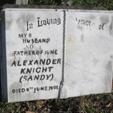 KNIGHT Alexander -1958