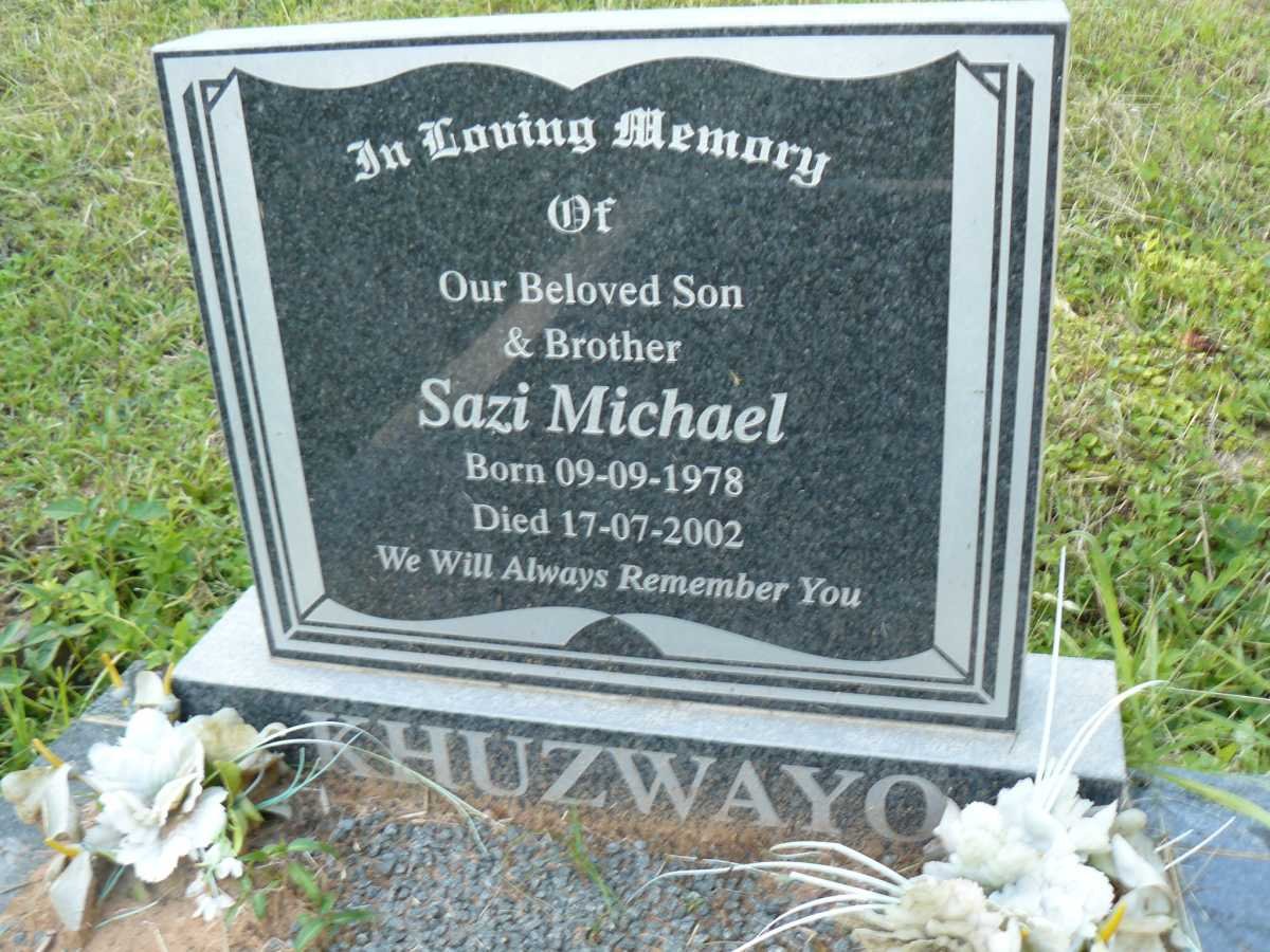 KHUZWAYO Sazi Michael 1978-2002