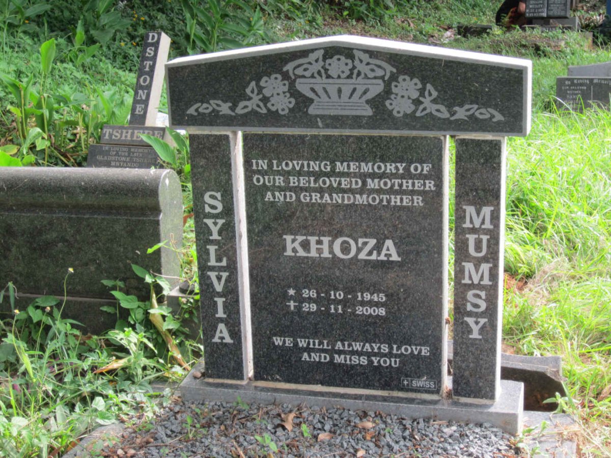 KHOZA Sylvia Mumsy 1945-2008